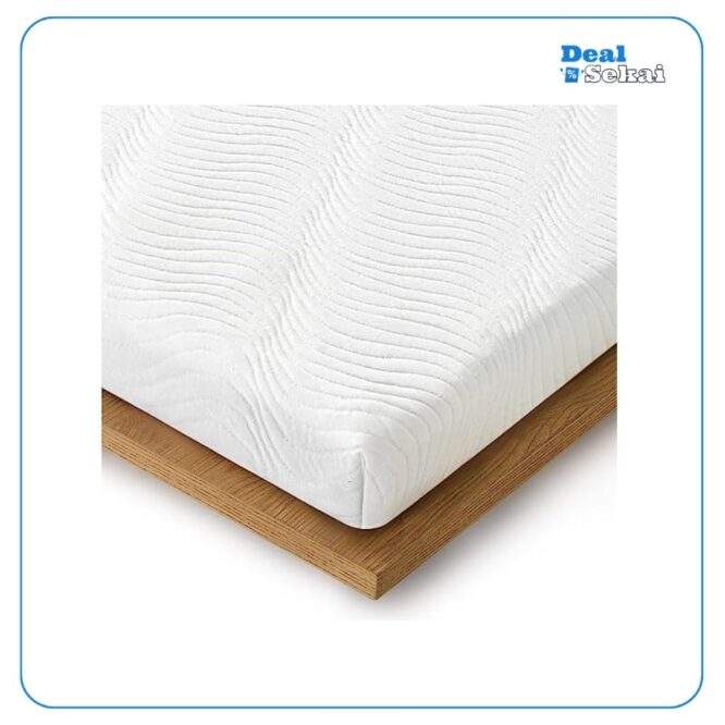 Bedsure Matratzen Topper 90x200cm hart - 7 cm Höhe Memory Foam Mattress Topper 90x200 h3