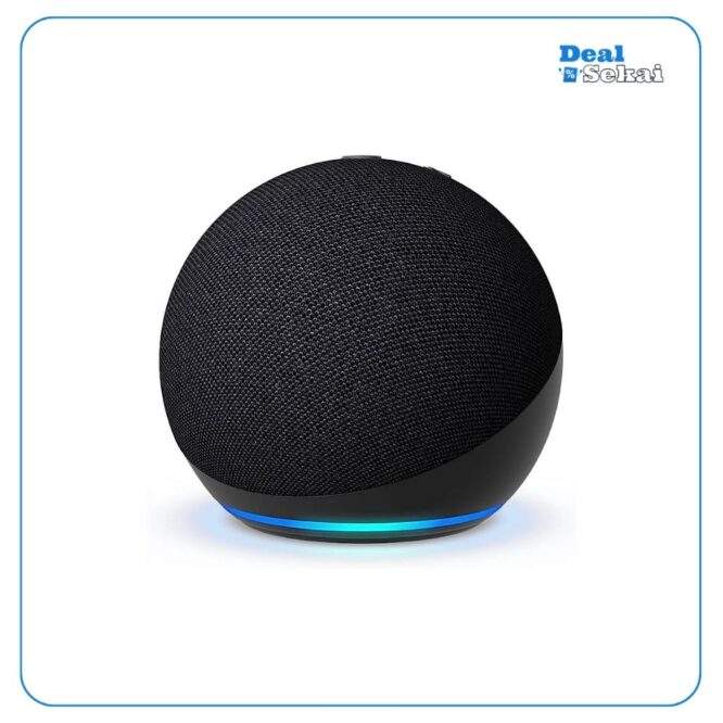 Echo Dot (5. Gen., 2022) | Smarter WLAN- und Bluetooth-Lautsprecher mit Alexa und gigantischem, sattem Klang | Anthrazit