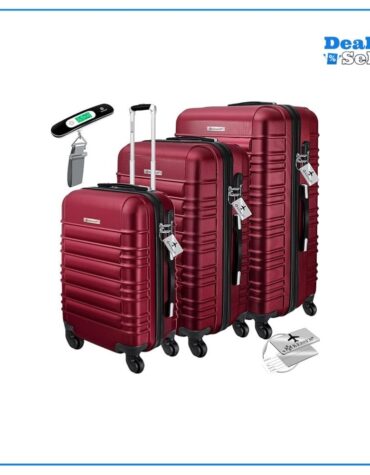 KESSER® 3tlg. Hartschalenkofferset Hard Shell Basic Hartschalenkoffer Trolley Koffer