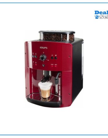 Krups Kaffeevollautomat EA8107 Arabica, 2-Tassen-Funktion, manueller Dampfdüse, 2 voreingestelle Kaffeestärke