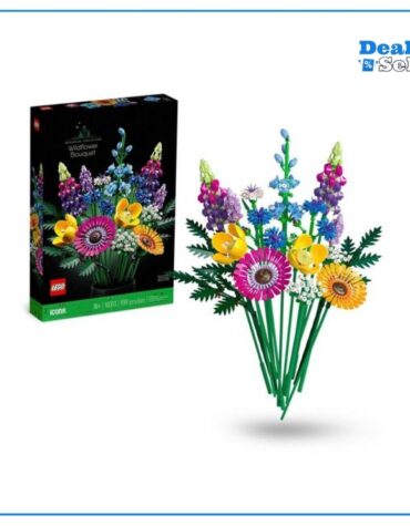 LEGO® Konstruktionsspielsteine Wildblumenstrauß (10313), LEGO® Icons, (939 St), Made in Europe