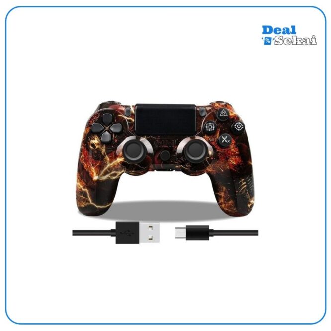 Tadow Wireless Gamepad, Controller, für PS4, Bluetooth PlayStation 4-Controller