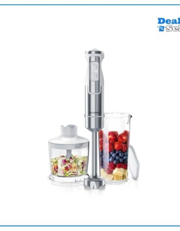 Arendo Edelstahl Stabmixer Set - vierflügeliges Messer
