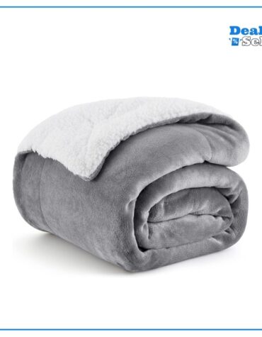 BEDSURE Decke Sofa Kuscheldecke Grau