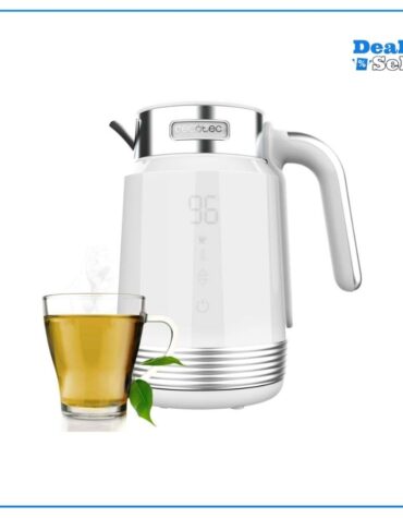 Cecotec Elektrischer Wasserkocher ThermoSense 600 Touch White