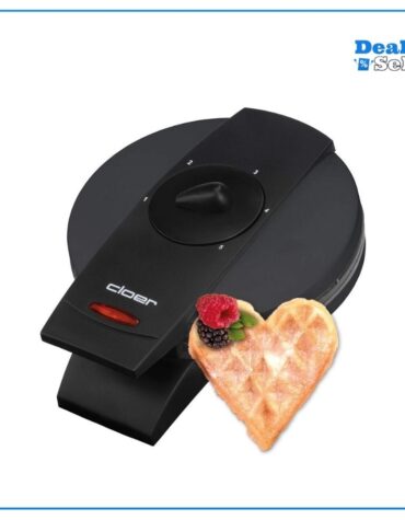 Cloer 1620 Waffeleisen für klassische Herzwaffeln