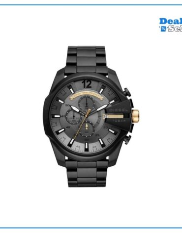 Diesel Chief Series Herrenuhr, Chronographenwerk mit Silikon