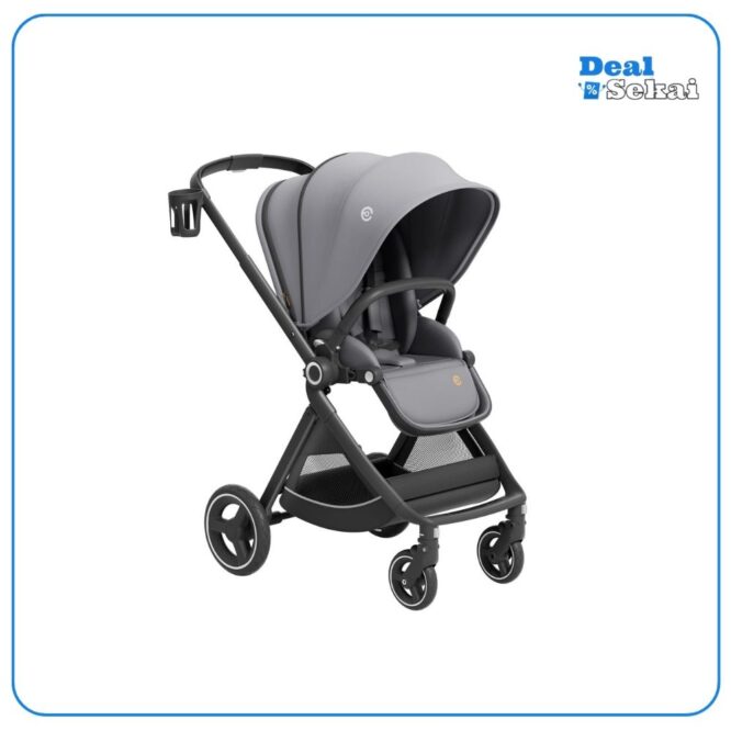 ELITTLE Buggy Gegen Fahrtrichtung(Grau)