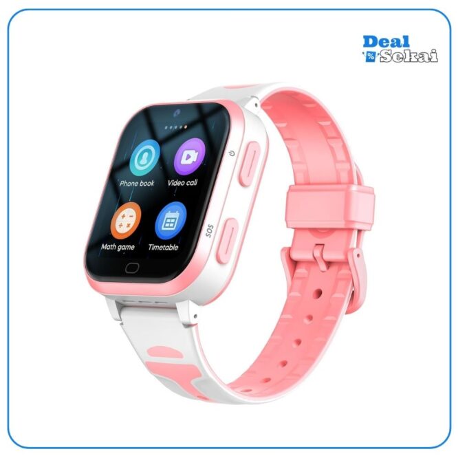 Fitonme GPS Tracker Uhr 4G, Kinder-Smartwatch mit GPS und WLAN