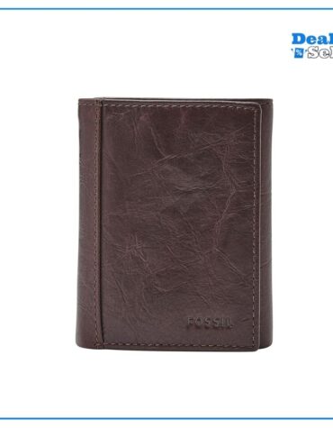 Fossil Herren Neel Leder Trifold Geldbörse 8,255 cm L x 1,905 cm B x 10,16 cm H