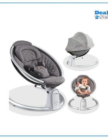Hot Mom Babywippe elektrische Babyschaukel mit 5 Stufen schaukelfunktion