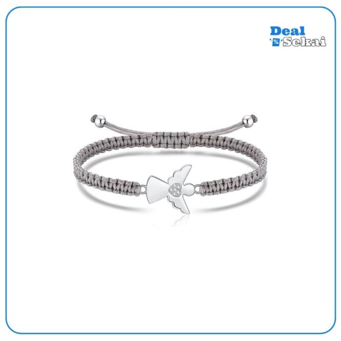 Jrêveinfini Schutzengel Armband Damen Mädchen Silber 925
