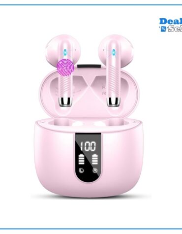 Kopfhörer Kabellos Bluetooth 5.3 In Ear Kopfhörer mit 4 HD Mic