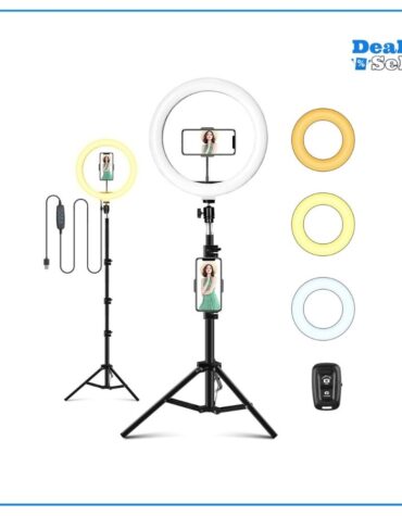 LED Ringlicht mit Stativ, 10 zoll / 25.4 CM Ringleuchte