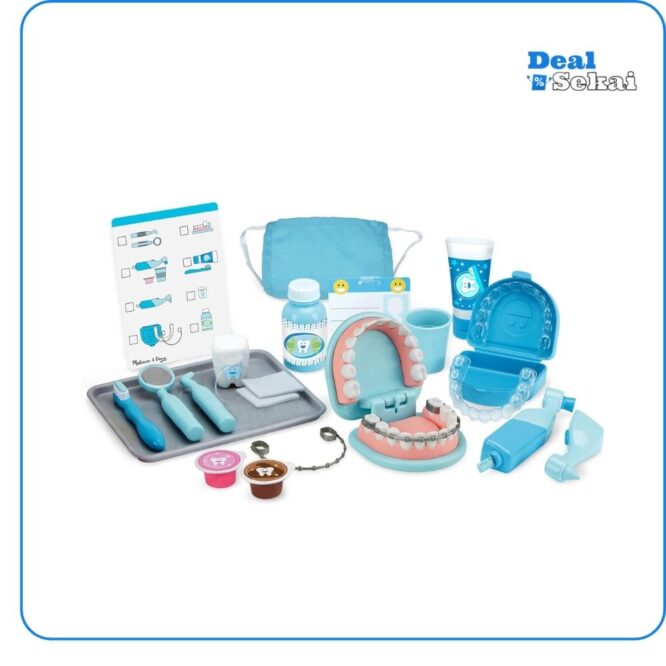Melissa & Doug Zahnarzt Spielzeug Set für Kinder