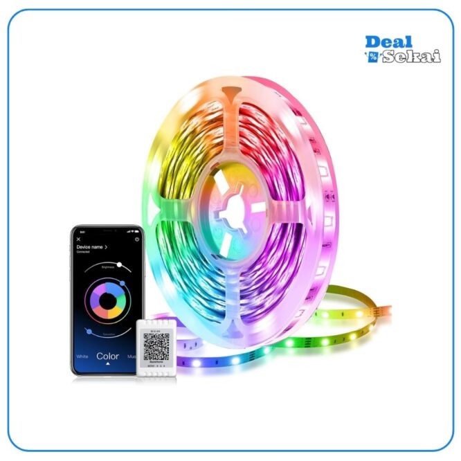 Mexllex LED Strip 5m, LED Streifen 5m