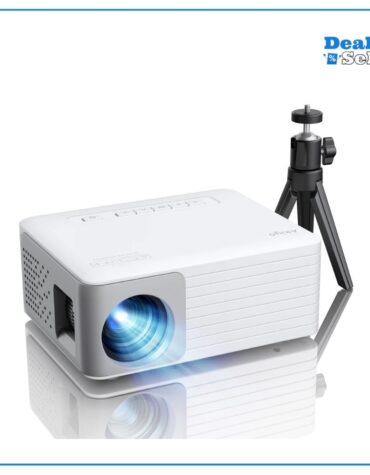 Mini Beamer mit Stativ, Beamer Full HD 1080P Unterstützt