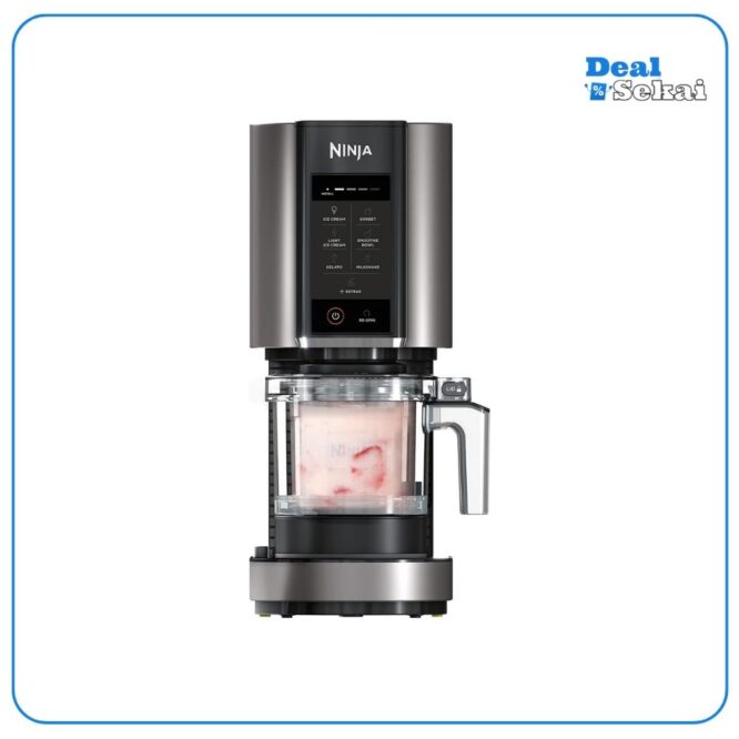 Ninja CREAMi Eismaschine & Dessertmaschine mit 3 Behältern