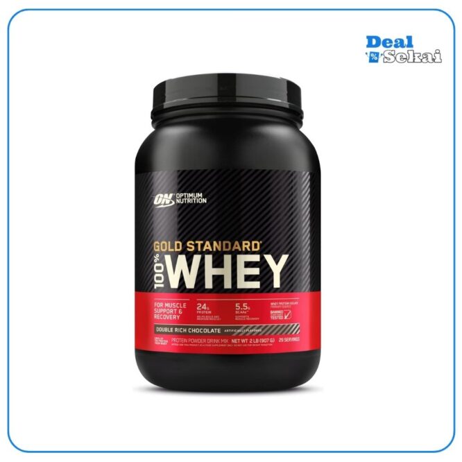 Optimum Nutrition Gold Standard 100% Molkenproteinpulver für Muskelaufbau