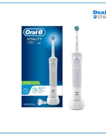 Oral-B Elektrische Zahnbürste Vitality 100 CrossAction weiß