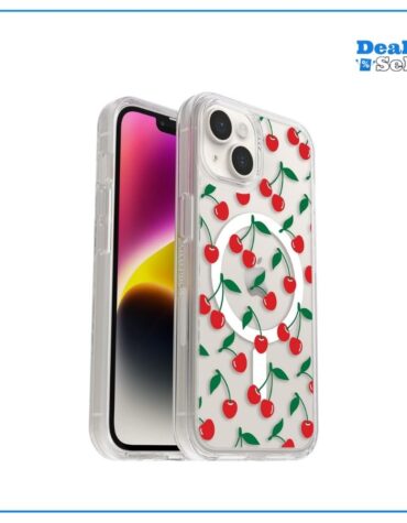 OtterBox Symmetry+ transparente Hülle für iPhone 14/iPhone 13