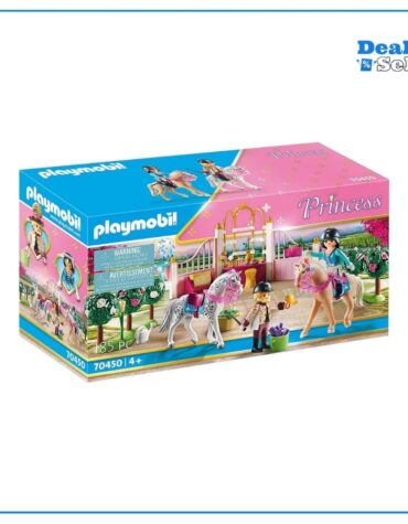 PLAYMOBIL Princess 70450 Reitunterricht im Pferdestall, Ab 4 Jahren