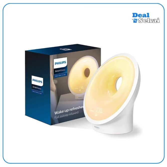 Philips Sleep & Wake-up Light, farbige Sonnenaufgangssimulation