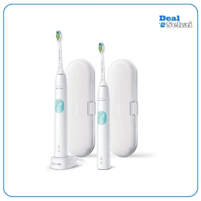 Philips Sonicare ProtectiveClean 4300 elektrische Zahnbürste HX6807/35 Doppelpack