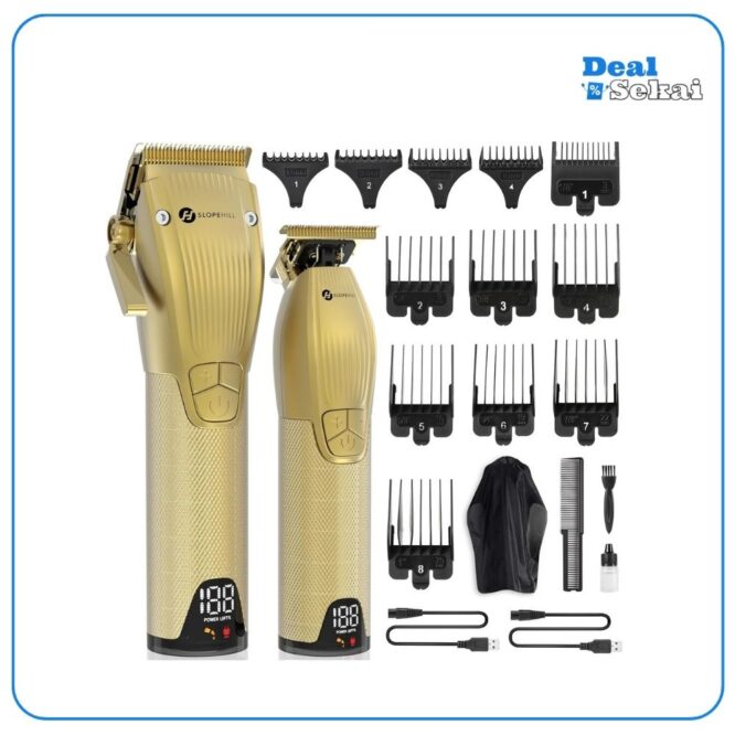 Profi Haarschneidemaschine und T-Klingen Trimmer Kit für Herren