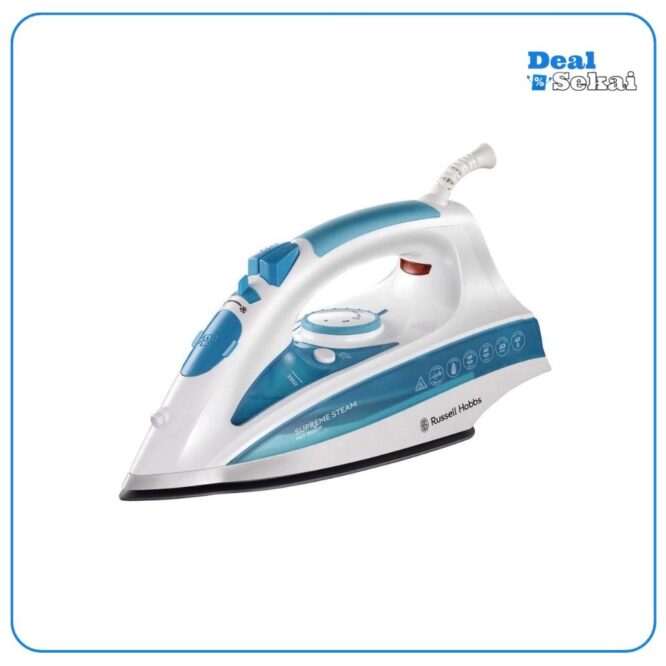 Russell Hobbs Bügeleisen [2600W, 70 g/min Dampf, 210 g Extra-Dampfstoß]