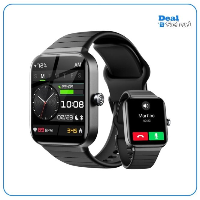 Smartwatch Herren mit Telefonfunktion Alexa Integriert