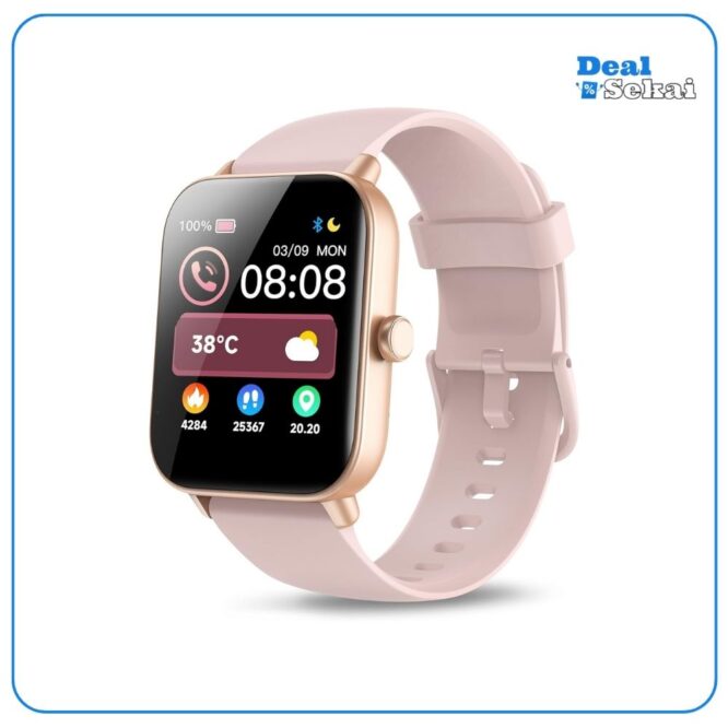 Smartwatch mit Telefonfunktion und Alexa Built-in