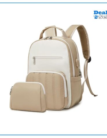 Suweir Kleiner Rucksack Damen Elegant Rucksacktasche Geldbeutel