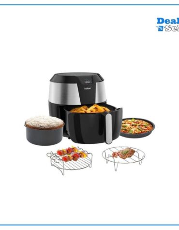 Tefal Heißluftfritteuse EY701D.HERO Easy Fry XXL mit Zubehör-Set