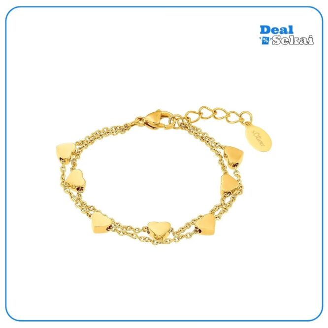 s.Oliver Armband Edelstahl Mädchen Kinder Armschmuck