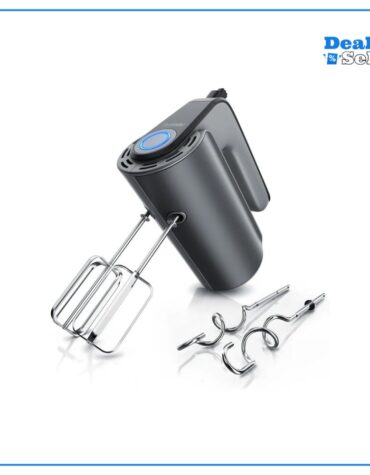 Arendo Handmixer aus Edelstah mit Turbostaste