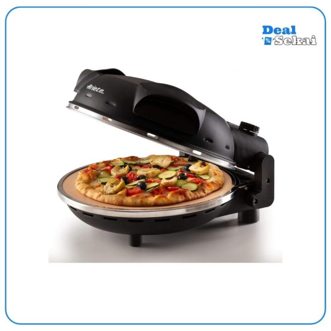 Ariete Pizzaofen 917, 4-Minuten-Pizza, Pizzaofen mit 5 Garstufen