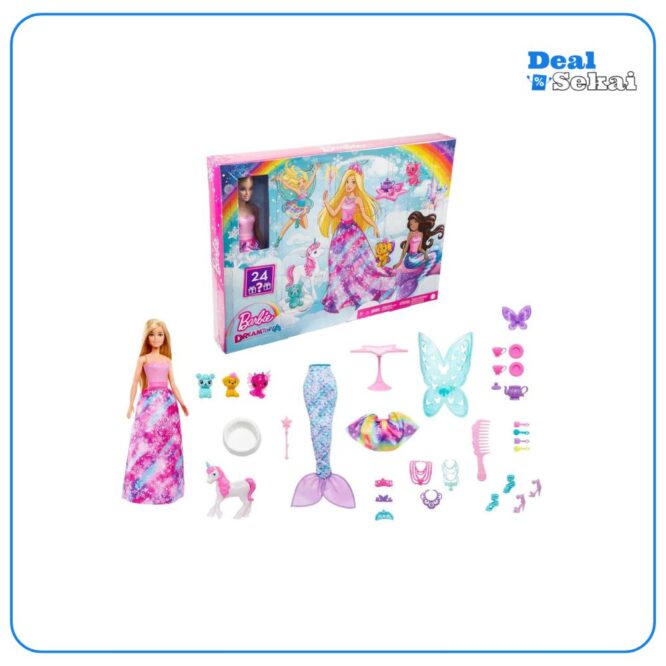 Barbie Dreamtopia Märchen-Adventskalender 2022