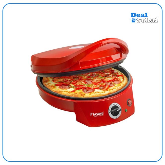 Bestron elektrischer Pizzaofen, Pizza Maker bis 230°C