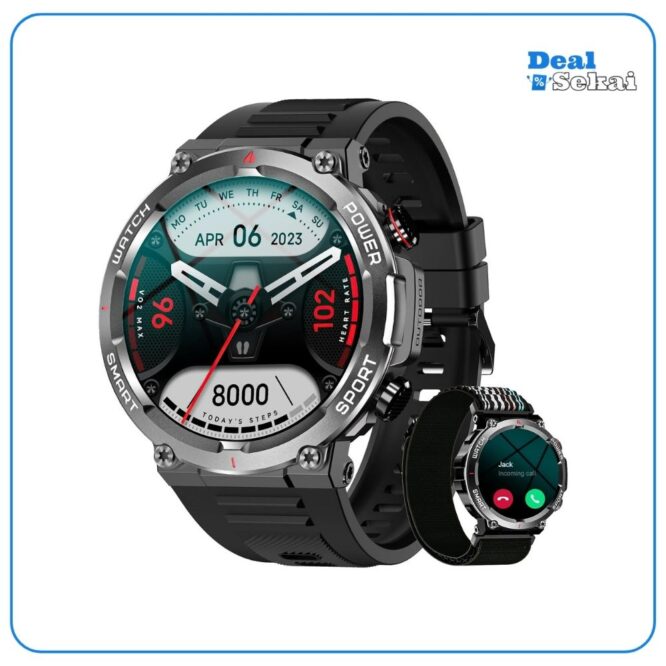 Blackview Smartwatch Herren (Anrufe tätigen/empfangen)