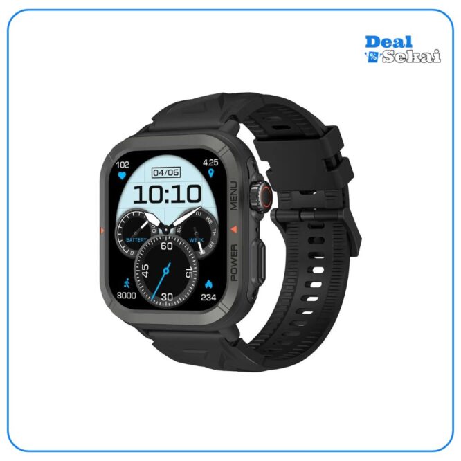 Blackview W30 Smartwatch herren Damen, 1.91 Zoll HD Fitnessuhr
