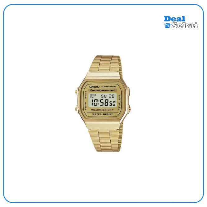 CASIO VINTAGE Chronograph A168WG-9EF