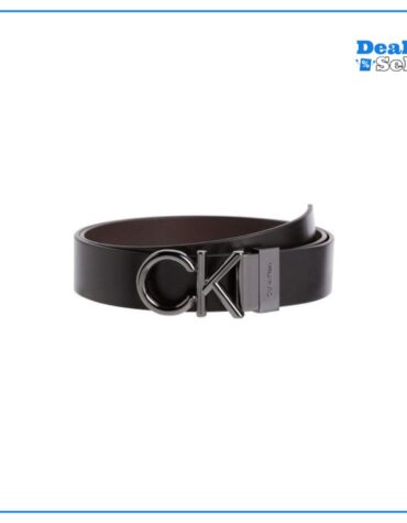 Calvin Klein Ledergürtel GS 2 BUCKLES 1 STRAP BELT SET