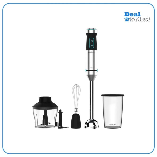 Cecotec Stabmixer Power TitanBlack 1500 XL Cream&Crush