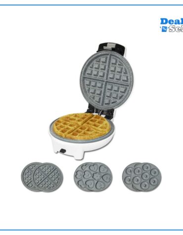 Cecotec Waffeleisen Fun Gofrestone.RockStone Antihaftbeschichtung