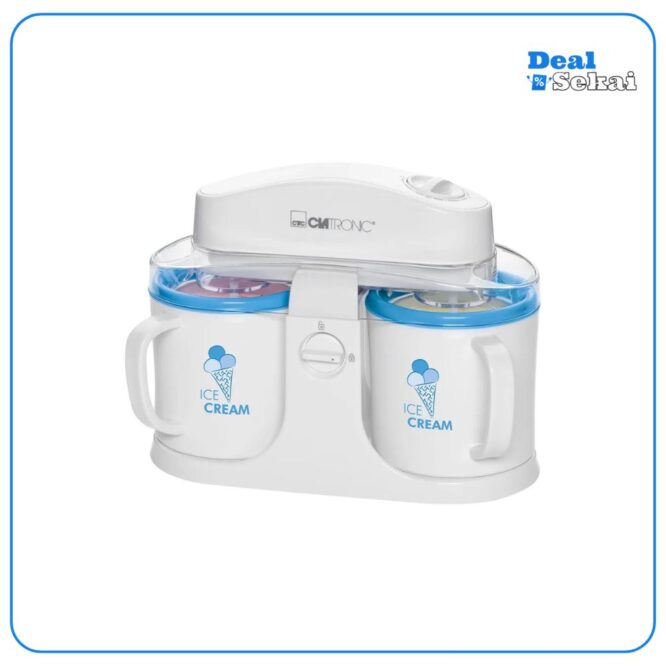Clatronic Eismaschine/Softeismaschine/Speiseeismaschine ICM 3650 für Eiscreme