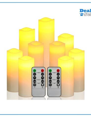 Da by LED Kerzen, Batteriekerzen-Set aus 9
