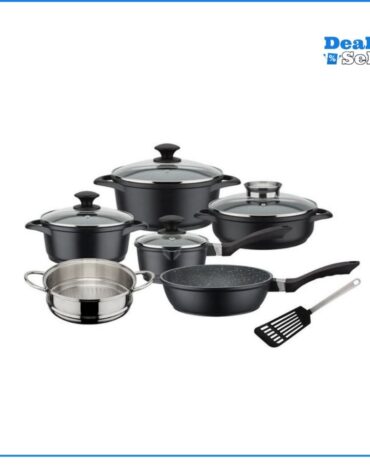 GSW Topf-Set Gourmet Granit, Aluminiumguss