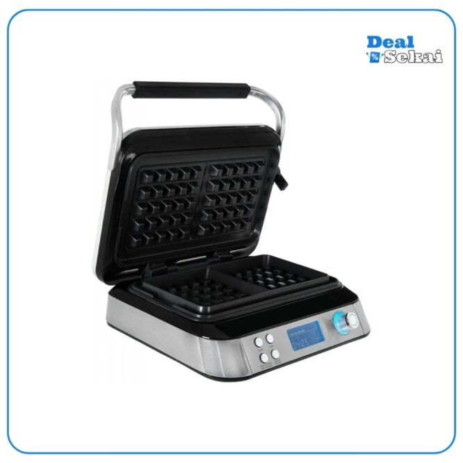 Gutfels Waffle 5010 - Waffeleisen - edelstahl - 1600 Watt