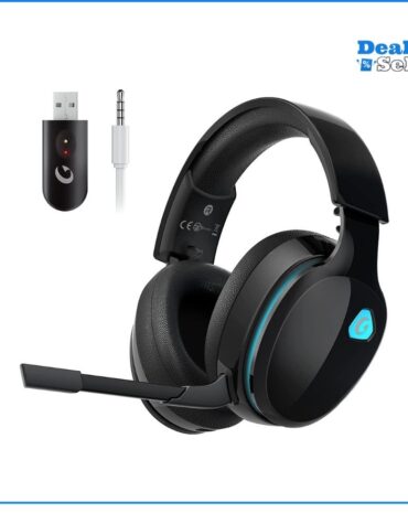 Gvyugke 2,4 GHz Wireless Gaming Headset für PC, PS4, PS5